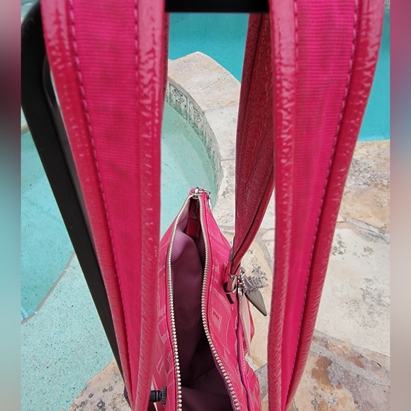 Coach Poppy Storypatch Hot Pink Glam Limited Edition Tote - Picture 12 of 15